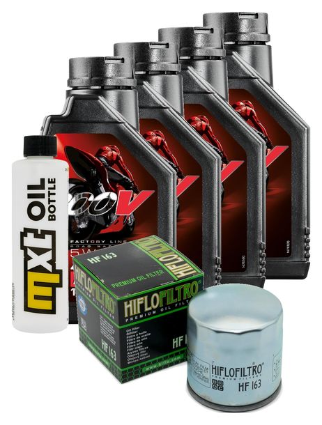 Inspektionspaket 4L 5W-40 + Ölfilter für BMW K LT Integral ABS 1200 ccm Bj. 2005 - 2007