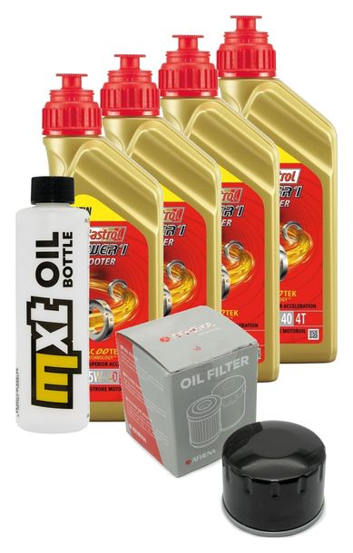 Paquete de inspección 4L 5W-40 con filtro de aceite para BMW K R S 1200 ccm Año 2005 - 2006