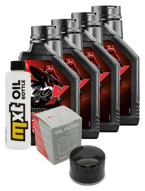 Inspektionspaket 4L 5W-40 + Ölfilter für BMW K R Sport 1200 ccm Bj. 2007 - 2008
