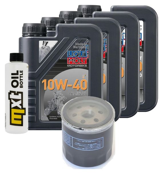 Inspektionspaket 4L 10W-40 + Ölfilter für BMW K RS 1200 ccm Bj. 1999 - 2000
