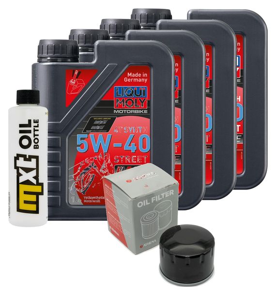 Pacchetto di ispezione 4L 5W-40+filtro olio per BMW K RS 1200 ccm Anno 2004