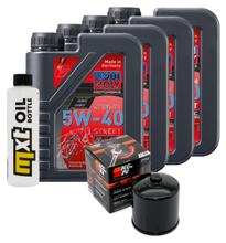 Ensemble d'inspection 4L 5W-40+filtre à huile pour BMW K RS 1200 ccm Année 2004
