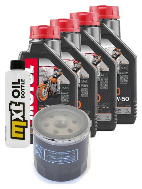 Inspektionspaket 4L 20W-50 + Ölfilter für BMW K 75 C 750 ccm Bj. 1985 - 1986
