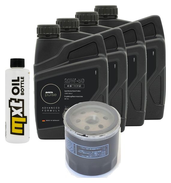 Inspektionspaket 4L 20W-50 + Ölfilter für BMW K 75 C 750 ccm Bj. 1985 - 1986
