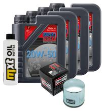 Paquete de inspección 4L 20W-50+filtro de aceite para BMW K 75 C 750 ccm Año 1985 - 1986