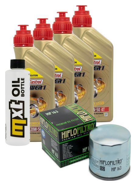 Inspektionspaket 4L 20W-50 + Ölfilter für BMW K 75 C R 750 / 1200 ccm Bj. 1987 - 2004