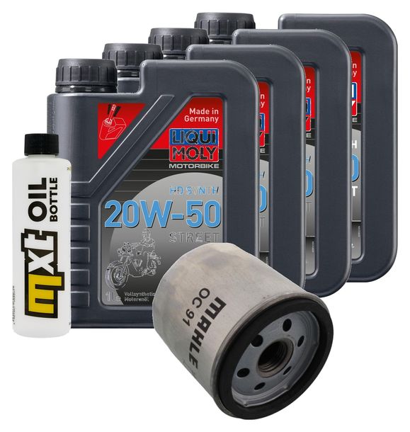 Inspektionspaket 4L 20W-50 + Ölfilter für BMW K 75 C R 750 / 1200 ccm Bj. 1987 - 2004