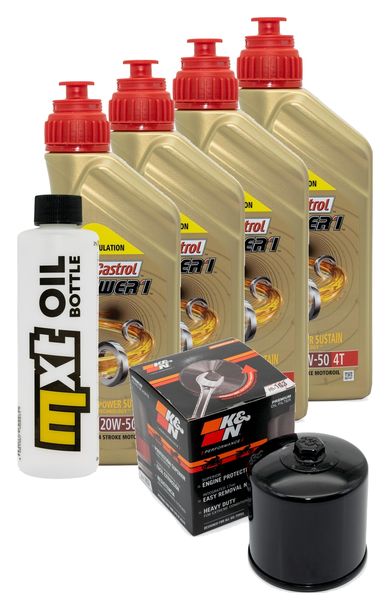 Inspektionspaket 4L 20W-50 + Ölfilter für BMW K 75 C R 750 / 1200 ccm Bj. 1987 - 2004