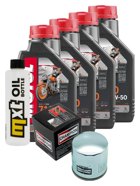 Inspektionspaket 4L 20W-50 + Ölfilter für BMW K 75 C R 750 / 1200 ccm Bj. 1987 - 2004