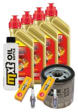 Paquete de inspección 4L 5W-40 + filtro de aceite + 2 bujías para BMW R GS 1100 ccm Año 1993