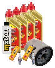Inspectiepakket 4L 5W-40 + Oliefilter + 2x Bougie voor BMW R GS 1100 ccm Bj. 1993