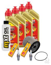 Paquete de inspección 4L 5W-40 + filtro de aceite + 2 bujías para BMW R GS 1100 ccm Año 1993