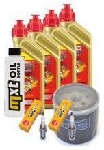 Paquete de inspección 4L 5W-40 + filtro de aceite + 2 bujías para BMW R GS 1100 ccm Año 1993