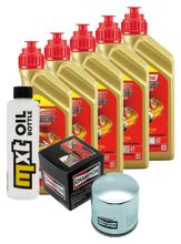 Paquete de inspección 5L 5W-40 + filtro de aceite + 2 bujías para BMW R RS 1100 ccm Año 1992 - 2000
