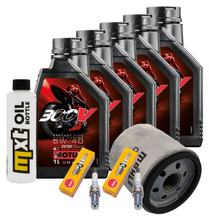 Inspection package 5L 5W-40 + oil filter + 2x spark plug for BMW R RS 1100 ccm Year 1992 - 2000