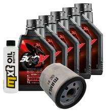 Paquete de inspección 5L 5W-40 + filtro de aceite + 2 bujías para BMW R RS 1100 ccm Año 1992 - 2000