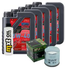 Inspectiepakket 5L 5W-40 + Oliefilter + 2x Bougie voor BMW R RS 1100 ccm Bauwjaar 1992 - 2000