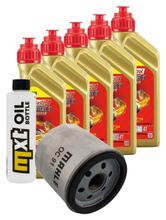 Pacchetto di ispezione 5L 5W-40 + filtro olio + 2x candela per BMW R RS 1100 ccm Anno 1992 - 2000