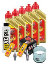 Pacchetto di ispezione 5L 5W-40 + filtro olio + 2x candela per BMW R RS 1100 ccm Anno 2001