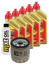 Inspection package 5L 5W-40 + oil filter + 2x spark plug for BMW R RS 1100 ccm Year 2001