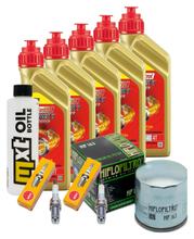 Inspection package 5L 5W-40 + oil filter + 2x spark plug for BMW R RS 1100 ccm Year 2001