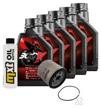 Inspectiepakket 5L 5W-40 + Oliefilter + 2x Bougie voor BMW R RS 1100 ccm Bj. 2001