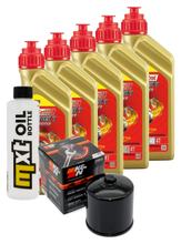 Inspection package 5L 5W-40 + oil filter + 2x spark plug for BMW R RS 1100 ccm Year 2001