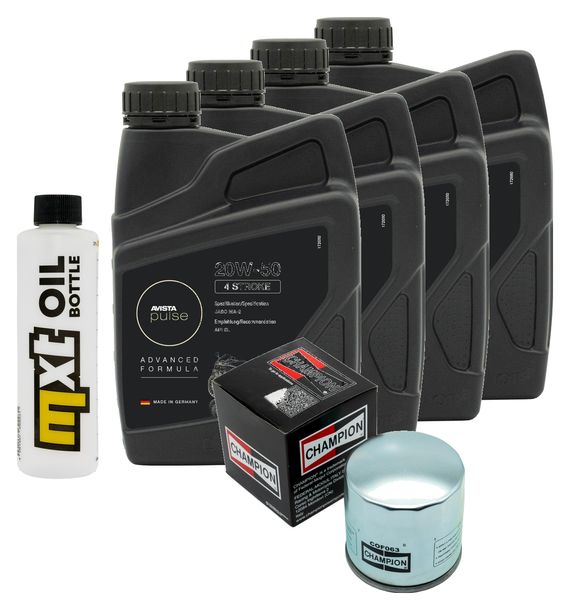 Inspektionspaket 4L 20W-50 + Ölfilter für BMW R RT CL 1100 / 1200 ccm Bj. 1994 - 2003