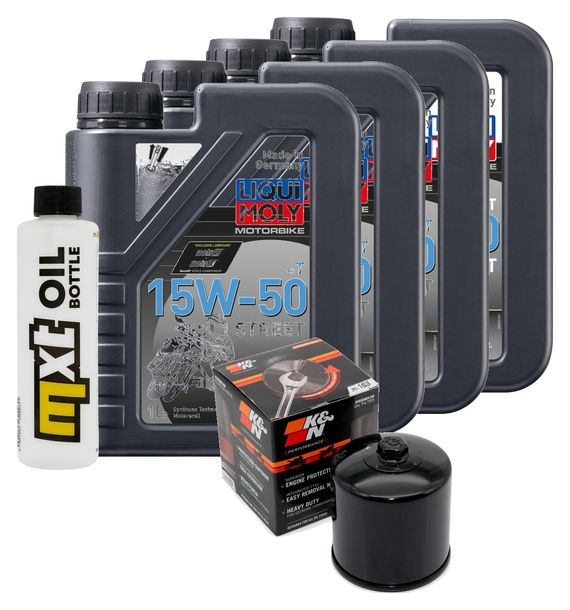 Pacchetto di ispezione 4L 15W-50+filtro olio per BMW R S 1100 ccm Anno 1999