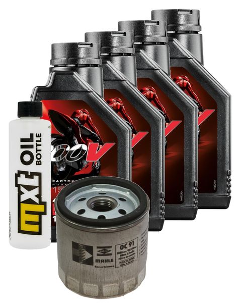 Inspektionspaket 4L 15W-50 + Ölfilter für BMW R 1150 ccm Bj. 2004 - 2006