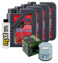 Inspectiepakket 4L 5W-40 + Oliefilter + 2x Bougie voor BMW R RS GS Adventure 1150 ccm Bj. 2003 - 2005