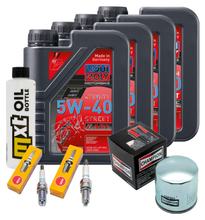 Paquete de inspección 4L 5W-40 + filtro de aceite + 2 bujías para BMW R RS RT ABS 1150 ccm Año 2004 - 2005