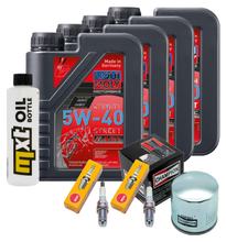 Inspectiepakket 4L 5W-40 + Oliefilter + 2x Bougie voor BMW R RT ABS 1150 ccm Bj. 2000