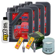 Inspectiepakket 4L 5W-40 + Oliefilter + 2x Bougie voor BMW R RT ABS 1150 ccm Bj. 2000