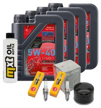Inspectiepakket 4L 5W-40 + Oliefilter + 2x Bougie voor BMW R GS RT Adventure 1200 ccm Bj. 2004 - 2009