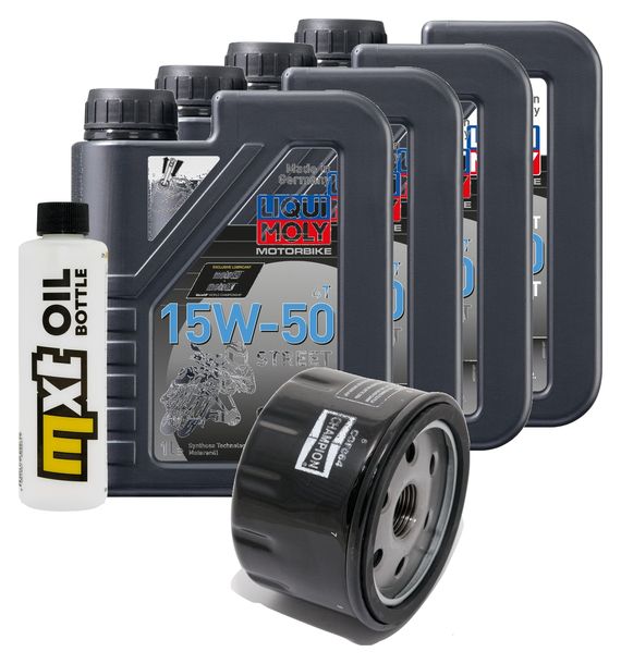 Inspektionspaket 4L 15W-50 + Ölfilter für BMW R GS 1200 ccm Bj. 2005