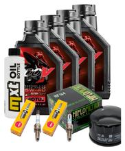 Inspektionspaket 4L 5W-40 + Ölfilter + 2x Zündkerze für BMW R GS Adventure 1200 ccm Bj. 2008 - 2012