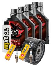 Inspektionspaket 4L 5W-40 + Ölfilter + 2x Zündkerze für BMW R GS Adventure 1200 ccm Bj. 2008 - 2012