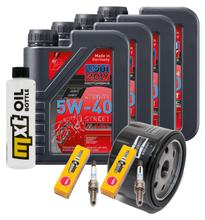 Inspection package 4L 5W-40 + oil filter + 2x spark plug for BMW R GS Adventure 1200 ccm Year 2008 - 2012
