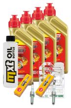 Inspection package 4L 5W-40 + oil filter + 2x spark plug for BMW R GS Adventure 1200 ccm Year 2013