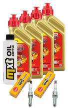 Inspection package 4L 5W-40 + oil filter + 2x spark plug for BMW R GS Adventure 1200 ccm Year 2013