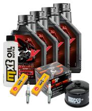 Inspectiepakket 4L 5W-40 + Oliefilter + 2x Bougie voor BMW R GS Adventure 1200 ccm Bj. 2013