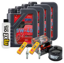 Inspection package 4L 5W-40 + oil filter + 2x spark plug for BMW R GS Adventure 1200 ccm Year 2013