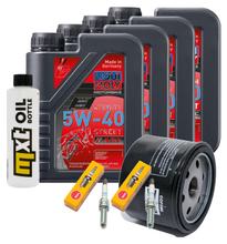Inspection package 4L 5W-40 + oil filter + 2x spark plug for BMW R GS Adventure 1200 ccm Year 2014