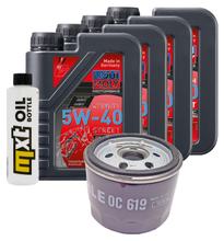 Inspection package 4L 5W-40 + oil filter + 2x spark plug for BMW R GS Adventure 1200 ccm Year 2014