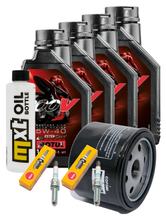 Pacchetto di ispezione 4L 5W-40 + filtro olio + 2x candela per BMW R GS Adventure 1200 ccm Anno 2015 - 2018