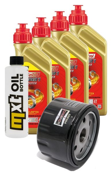 Inspektionspaket 4L 5W-40 + Ölfilter für BMW R HP2 Megamoto GS Enduro 1200 ccm Bj. 2006 - 2008