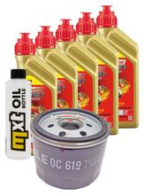 Pacote de Inspeção 5L 5W-40 + Filtro de Óleo + 2x Vela de Ignição para BMW R RT 1200 ccm Ano 2013