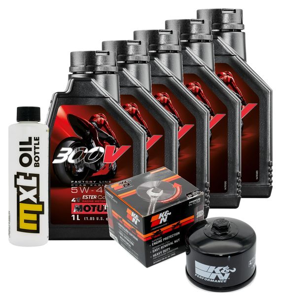 Inspektionspaket 5L 5W-40 + Ölfilter + 2x Zündkerze für BMW R RT 1200 ccm Bj. 2014