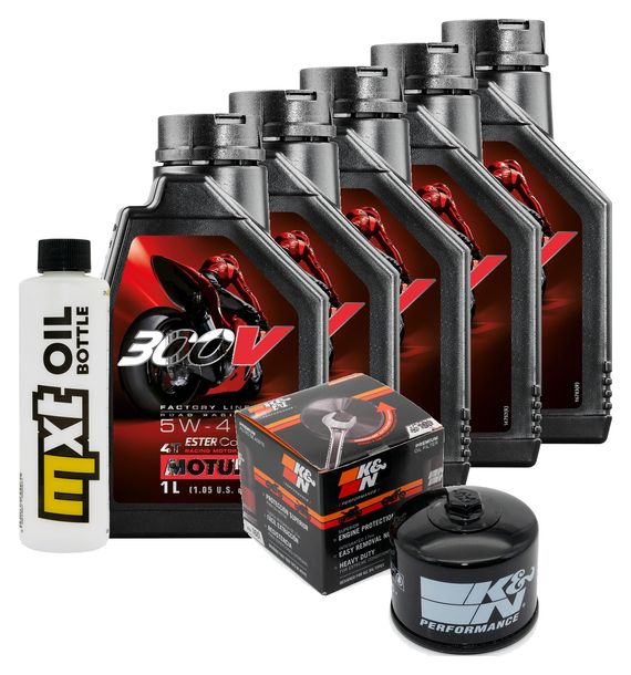 Inspektionspaket 5L 5W-40 + Ölfilter + 2x Zündkerze für BMW R RT 1200 ccm Bj. 2014